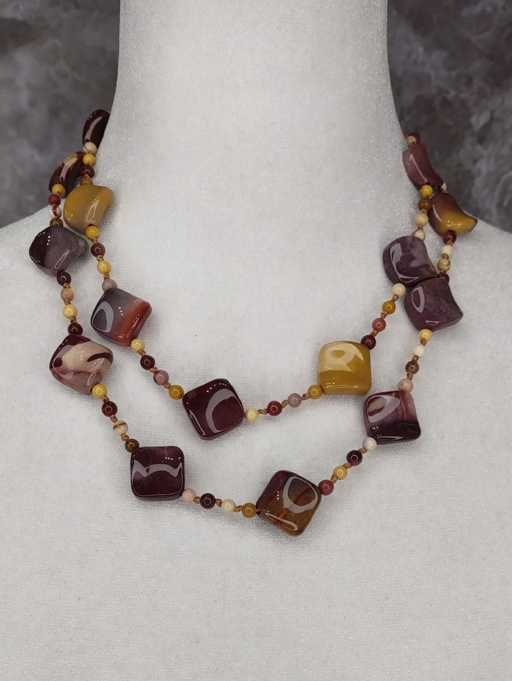 Artisan Crafted Mookaite Jasper Necklace